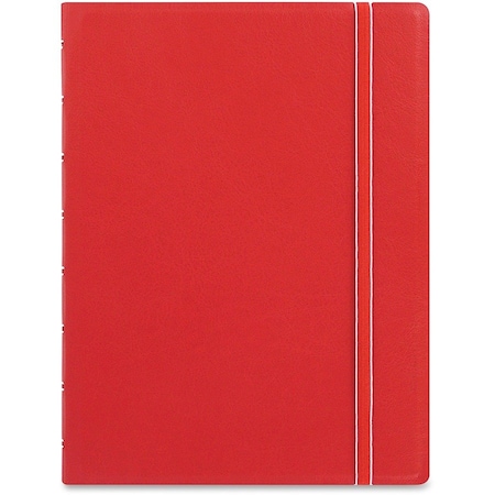 Rediform NOTEBOOK, A5, LEATHR CVR, RD B115008U