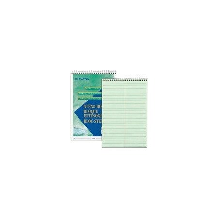 Tops BOOK, STENO, GREGG, 80SH, GRN 8021