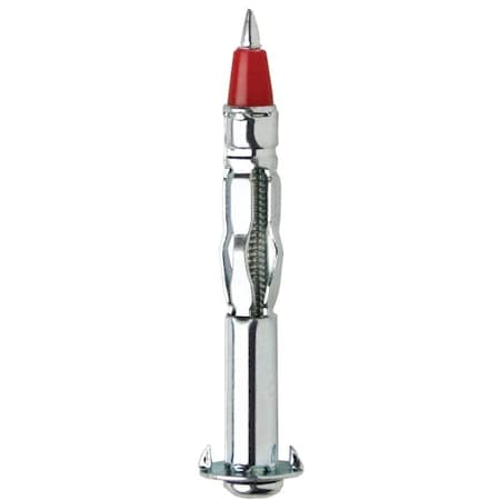 Cobra Anchors Hollow Wall Anchor, No 6-32 Thread, Steel, Plated 162Y