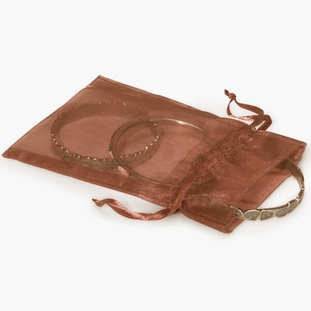 Nashville Wraps Copper Organza Favor Bags, 4x6, 10PK B00141