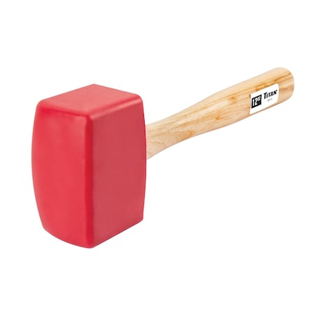 Titan Sorbothane Soft Blow Mallet  12 Oz., 1EA 63110