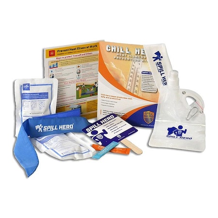 Spill Hero Heat Stress Kit, Clear Housing, PK3 CH01-3