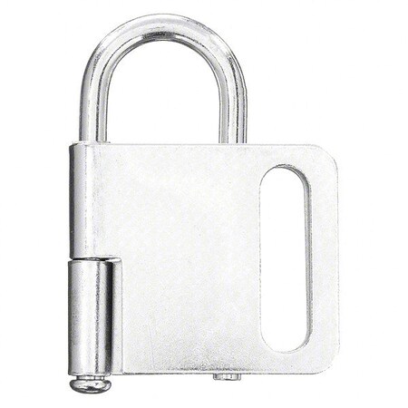 Zing Lockout Hasp, Silver, Stainless Steel 7601