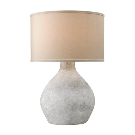 Troy Lighting Zen 1 Light Table Lamp 17.75 In. Alabastrino PTL1008