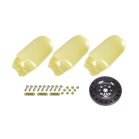 Hard Top 17 x 0.62 in. 3 Blade Race Fan Hub HA1395880