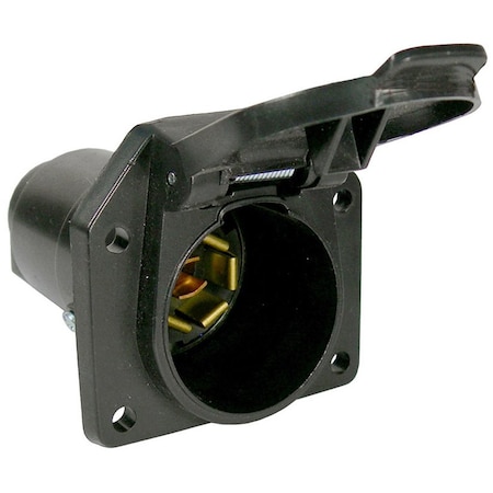 Pico Wiring Accessories Pico 7-Way RV Blade Trailer Connector with Polarized Plug - Female, 40 Amp 0707PT