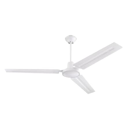 Westinghouse Ceiling Fan, 3-Blade, White Blade, 56 in Sweep, Steel Blade, 5-Speed 7812700