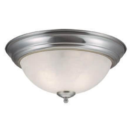 Design House Millbridge 2-Light Ceiling Mount- Satin Nickel Finish 511550