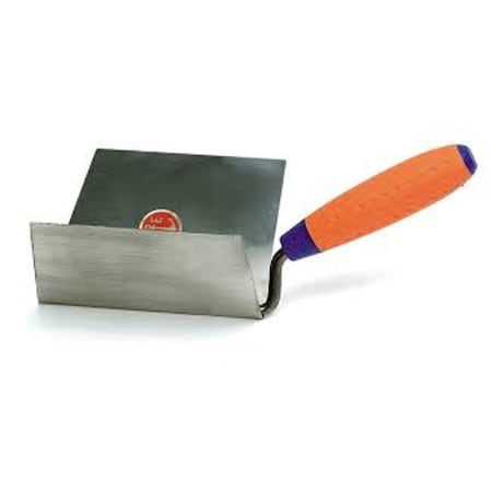 Pavan Stainless Steel External Edge Trowel for Interal Sharp-edge Corners. 854/IS