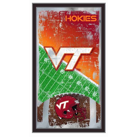 Holland Bar Stool Co Virginia Tech 15" x 26" Football Mirror MFtblVATech
