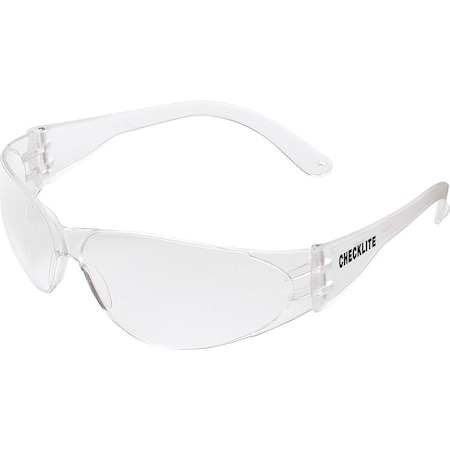 Mcr Safety Checklite (CL1), Safety Glasses, UV-AF Anti-Fog, Clear Lens, Smaller Frame Size, Lightweight CL110AF
