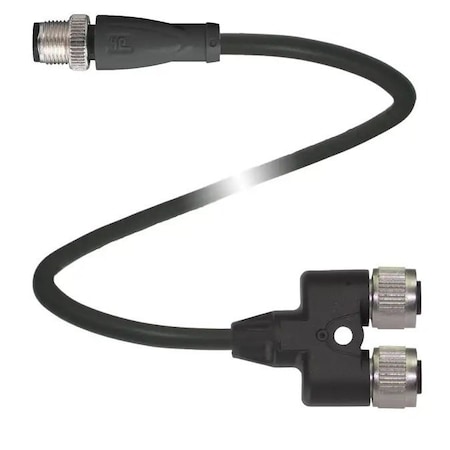 Pepperl+Fuchs V1-G-T-BK0.6M-PUR-A-V1-G Cordset 253335