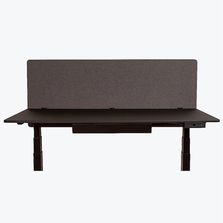 Fine-Line Reclaim Desktop Privacy Panel, Slate Gray FI3029719