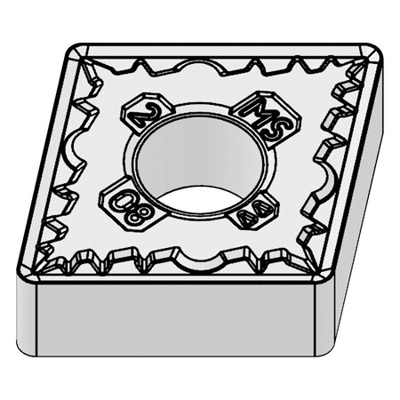 Widia VICTORY HIGH PERFORMANCE TURNING INSERT, ANSI CODE: CNMG432MS WS10PT, CNMG INSERT 5908745