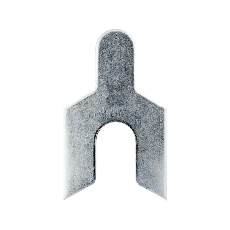 Auveco Shim 1/16in Thick 1 1/2in x 2 1/2in with 9/16in Slot, 50PK 5097