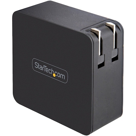 Startech.Com USB C Laptop Wall Charger 60W PD w/Cable WCH1CBK