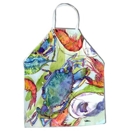 Carolines Treasures Crab Apron - 27 x 31 in. 8547APRON