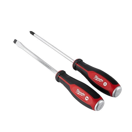 Milwaukee Tool Demolition Screwdriver Set, SAE, 2 pcs 48-22-2702