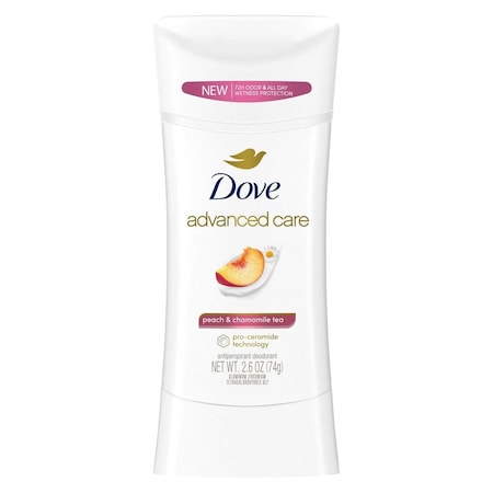 Dove Advanced Care Peach and Chamomile Tea Antiperspirant Deodorant Stick, 2.6 Ounce, 12PK 64407074