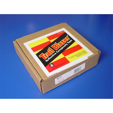 Sharpline Converting CONSPICUITY- 2 in. X 150 ft. 11 RED-7 WHT 3 YR R81314