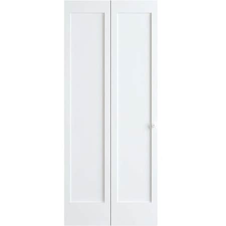 Darpet Shaker Interior Door (1 Panel) Bifold, 24" x 80" x 1-3/8" thick 1PFLATBIF6820MDF138