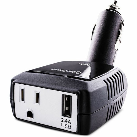 Cyberpower Power Inverter, 160 W Peak, 100 W Continuous, 1 Outlets CPS160PBURC1