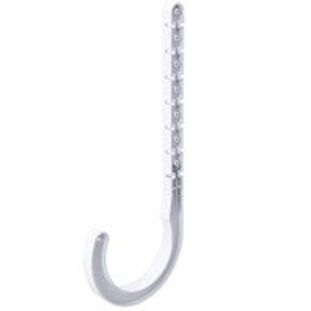 B & K Drain JHook, 112 in Opening, ABS P02-150HC