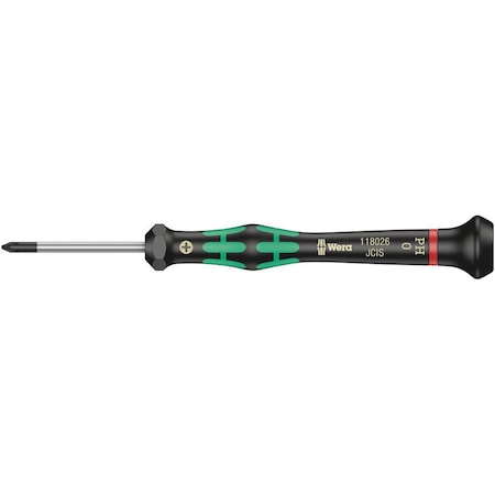 Wera 2050 PH Screwdriver for Phillips screws for electronic applications, PH 00 x 60 mm 5118020001