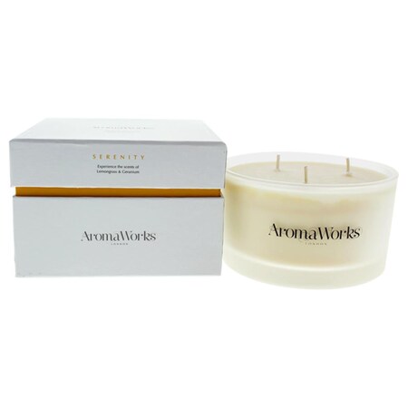 Aromaworks 3 Wick Large Serenity Candle by for Unisex I0085531