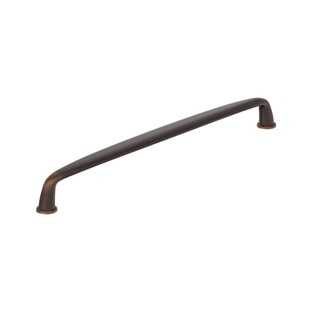 Amerock Kane 10-1/16 inch 256mm Center-to-Center Oil-Rubbed Bronze Cabinet Pull BP53810ORB