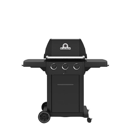 Broil King Royal Series Gas Grill, 40,000 Btu, Liquid Propane, 3-Burner, 330 sq-in Primary Cooking Surface 824154
