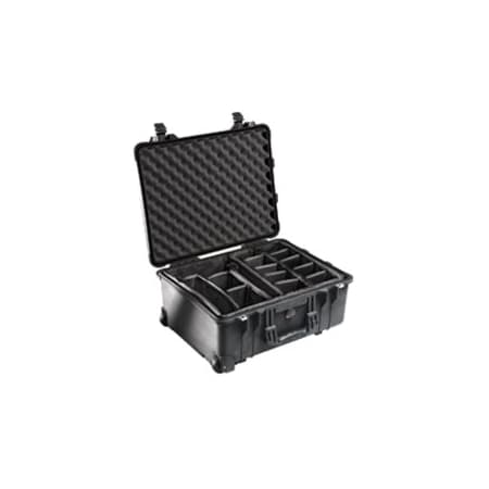 Pelican Orange Protective Case, 22.07"L x 17.92"W x 10.42"D 1560