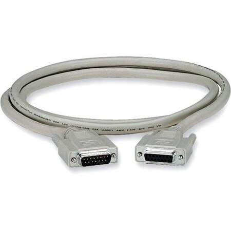 Black Box Black Box DB15 Thumbscrew Cable, DB15 Male to DB15 Female, 10 ft EGM16T-0010-MF