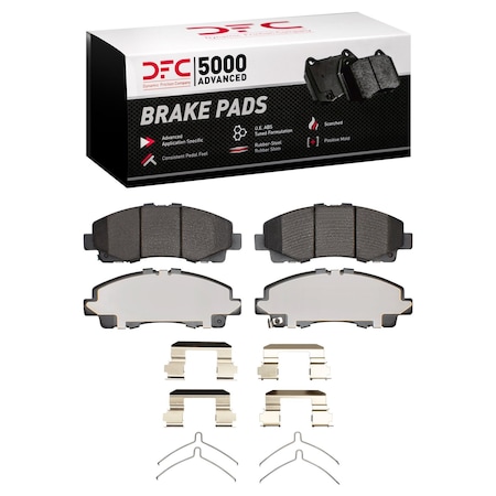 Dfc 5000 Advanced Disc Brake Pad Set,  1551-1584-01