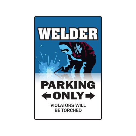 Signmission Welder, 5 Inch X 7 Inch, Decal D-5-W-Welder