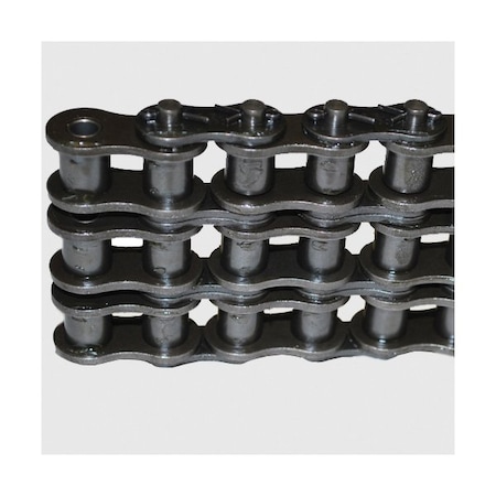 Tsubaki 200-3CB Energy Series Multi-Strand chain, 10 ft OAL, 2-1/2 P, 1.562 Dia x 1-1/2 in W Roller T-200-3CB