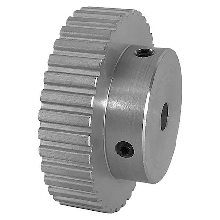 Zoro Select Timing Pulley, Anodized, 1 1/2 in Dia 36XL037-6A4