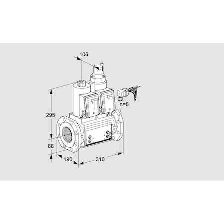 Honeywell Kromschroder VCS780F05NLWRB/PPMM/PPMM KS88207286