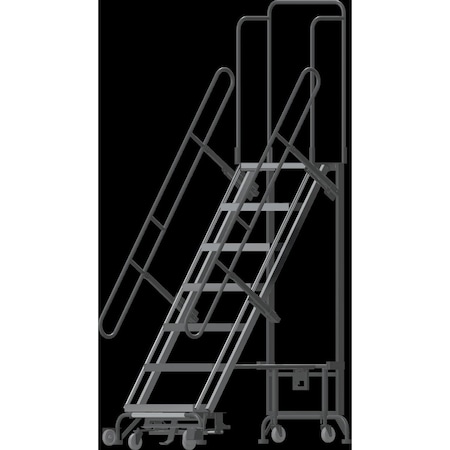 Ballymore 9.3 ft H Aluminum, Steel Hybrid Ladder, 7 Steps HY-LA-073212P-F
