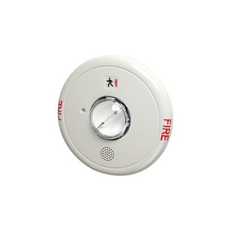 Edwards Signaling Horn Strobe, Marked Fire, Ceiling EGCF-HDVMH