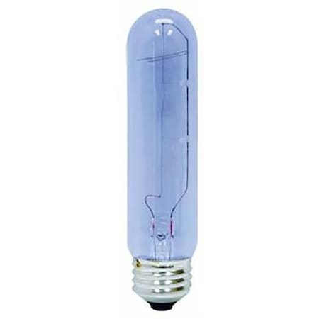 Ge Light Bulb, 25 W, T10 Lamp, E26 Medium Lamp Base, 250 Lumens, 2500 K Color Temp, Soft White Light 45144
