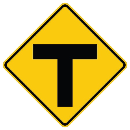 Sign Solutions Usa Traffic Sign, 30 in Width, Aluminum Sign, Diamond DUS06DFY3030W2-4