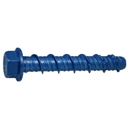 Tapcon 3/8 in. D X 3 in. L Steel Hex Head Concrete Screw Anchor 10 pk 11413