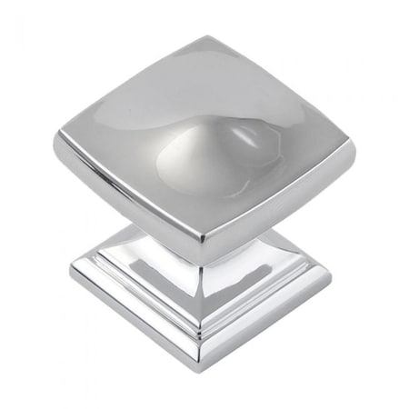 Gan Eden 1.25 sq. in. Door Knob, Chrome GA2248033