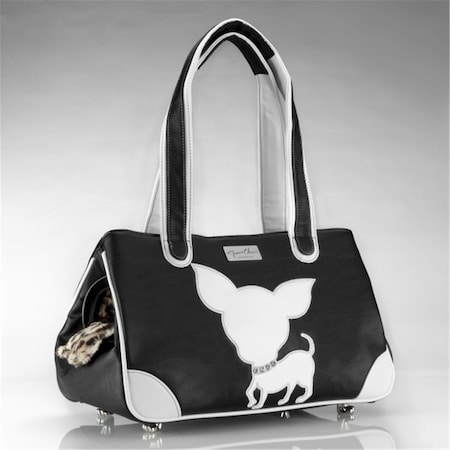 Jcla Te Quiero Chihuahua Faux Leather- Black Chi-B-FL