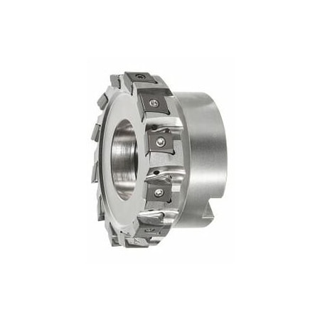 Garant Power Tang Square Tangential Shoulder Mill, with Bore, 100mm Diameter, 12 Effective Inserts 215122 100/12