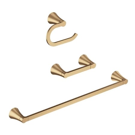 Moen BATHROOM HARDWARE KIT BRZ GOLD Y0733BZG