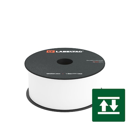 Labeltac High-Tack Label Supply 2in x 75ft LT4/LTPX, Matte White LT226HK