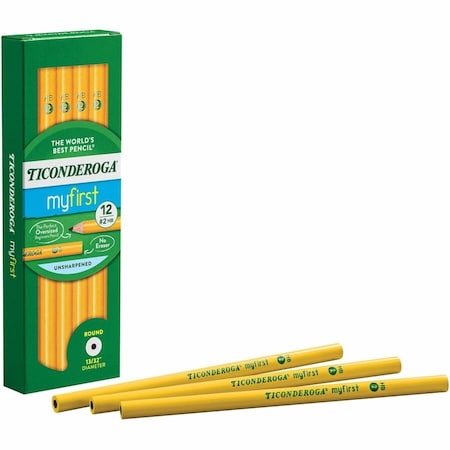 Ticonderoga Beginners® Pencils without Eraser, PK36 13080