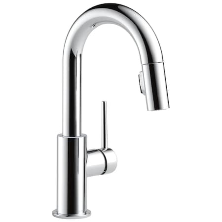 Delta Trinsic Single Handle Pull-Down Bar / Prep Faucet 9959-DST